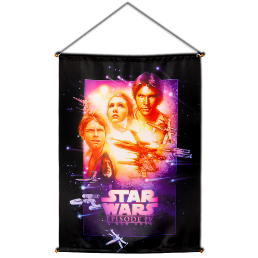 Star Wars - A New Hope Movie Poster Banner - Ikon Collectables