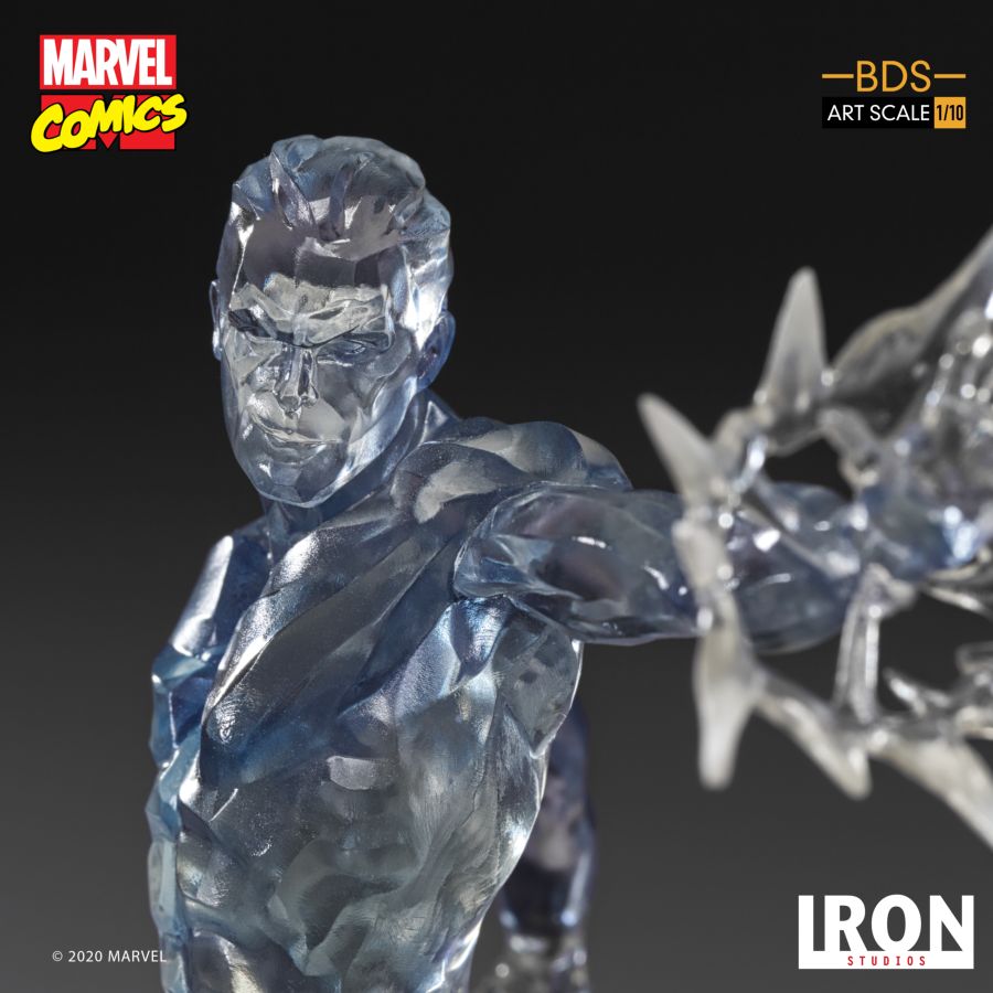 Pop Weasel - Image 2 of Marvel Comics - Iceman 1:10 Scale Statue - Iron Studios - Statue - Image - Pop Weasel