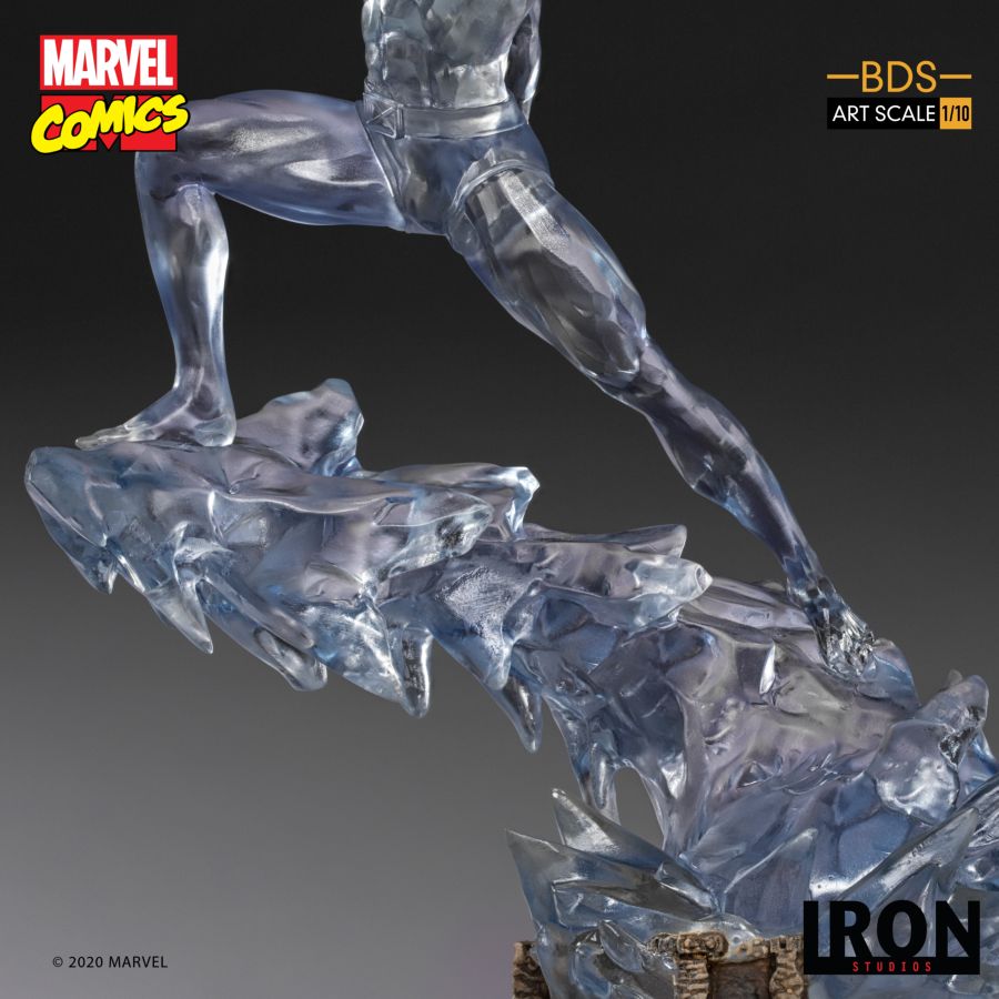 Pop Weasel - Image 4 of Marvel Comics - Iceman 1:10 Scale Statue - Iron Studios - Statue - Image - Pop Weasel