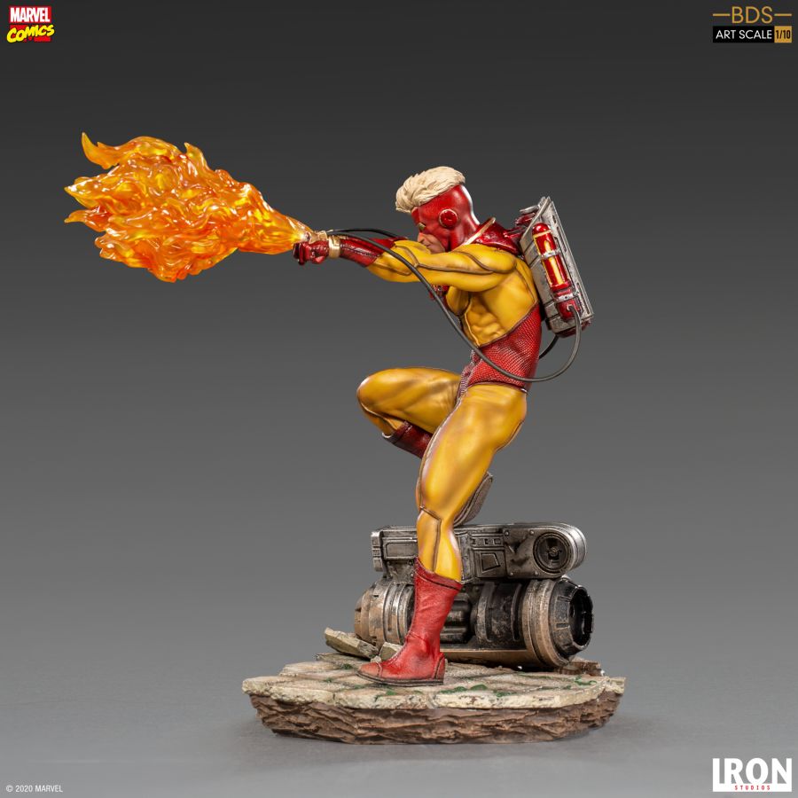 Pop Weasel - Image 3 of Marvel Comics - Pyro 1:10 Scale Statue - Iron Studios - Statue - Image - Pop Weasel