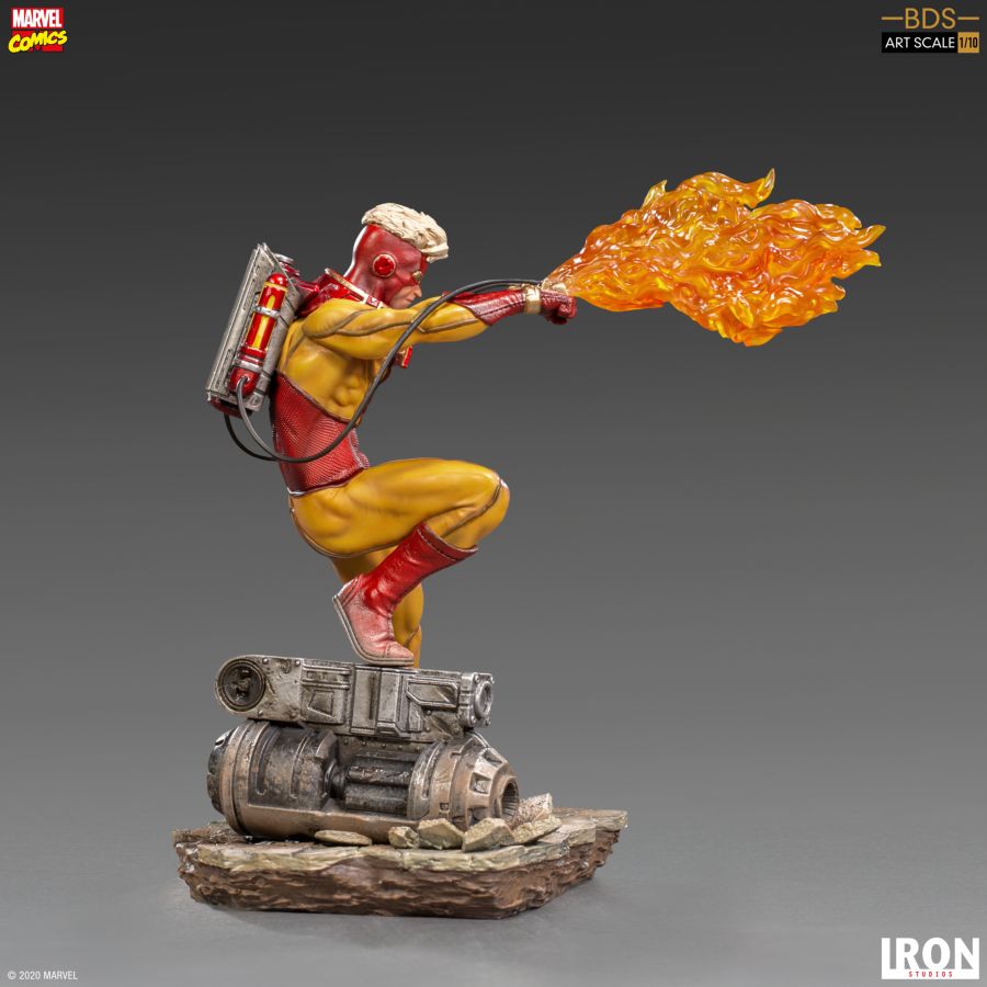 Pop Weasel - Image 5 of Marvel Comics - Pyro 1:10 Scale Statue - Iron Studios - Statue - Image - Pop Weasel