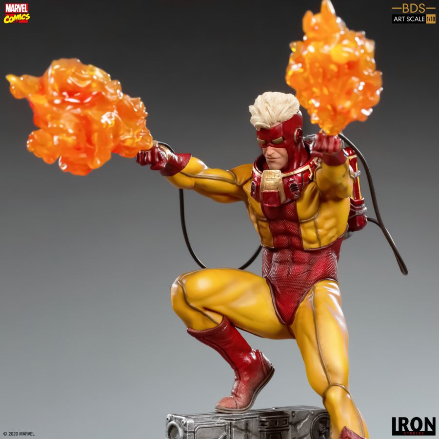 Pop Weasel - Image 6 of Marvel Comics - Pyro 1:10 Scale Statue - Iron Studios - Statue - Image - Pop Weasel