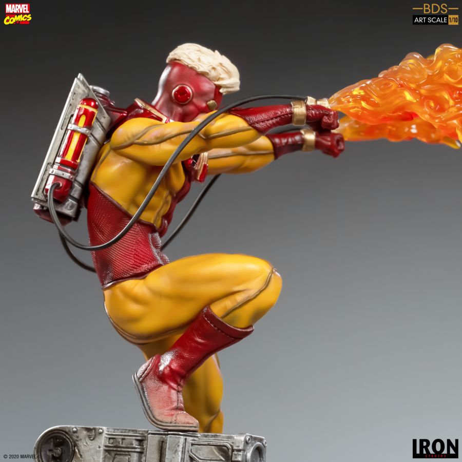 Pop Weasel - Image 8 of Marvel Comics - Pyro 1:10 Scale Statue - Iron Studios - Statue - Image - Pop Weasel