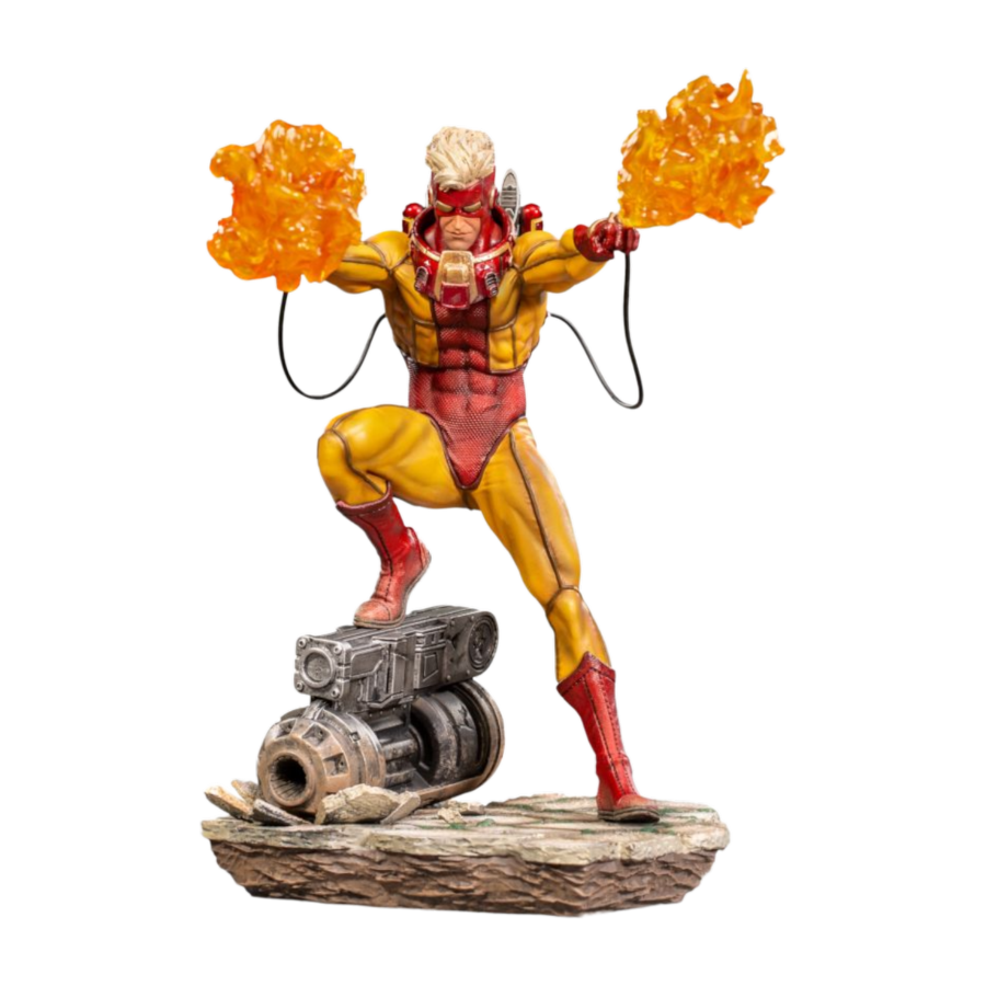 Pop Weasel Image of Marvel Comics - Pyro 1:10 Scale Statue - Iron Studios - Statue - Image - Pop Weasel