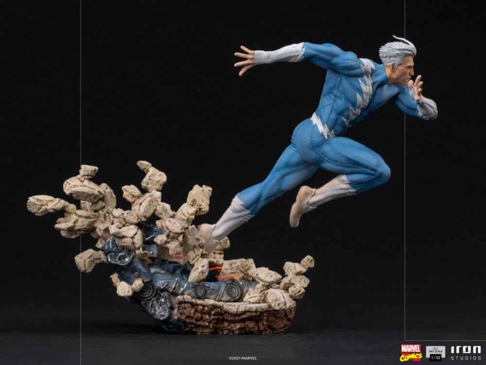 Pop Weasel - Image 5 of Marvel Comics - Quicksilver 1:10 Scale Statue - Iron Studios - Statue - Image - Pop Weasel