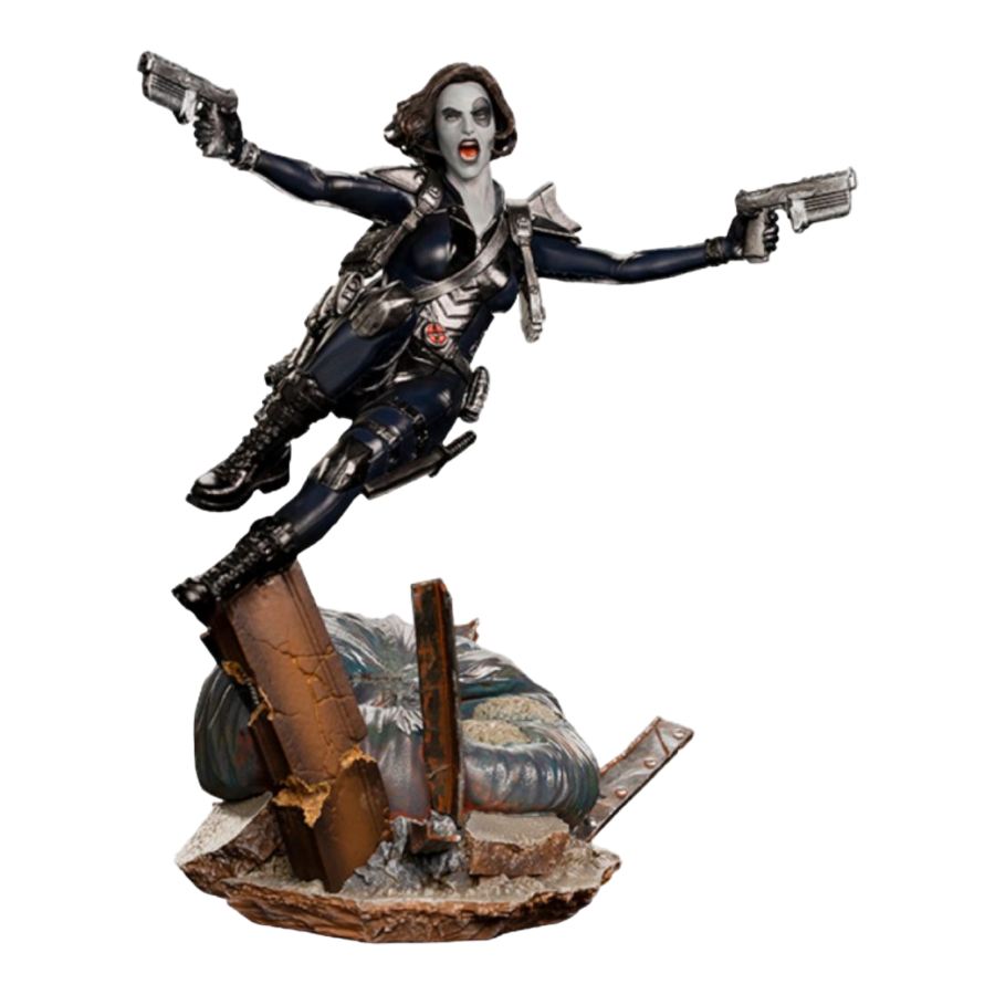 Pop Weasel Image of Marvel Comics - Domino 1:10 Scale Statue - Iron Studios - Statue - Image - Pop Weasel