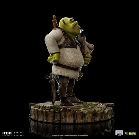 Image Pop Weasel - Image 2 of Shrek - Shrek, Donkey & Gingerbread Man Deluxe 1:10 Scale Statue - Iron Studios