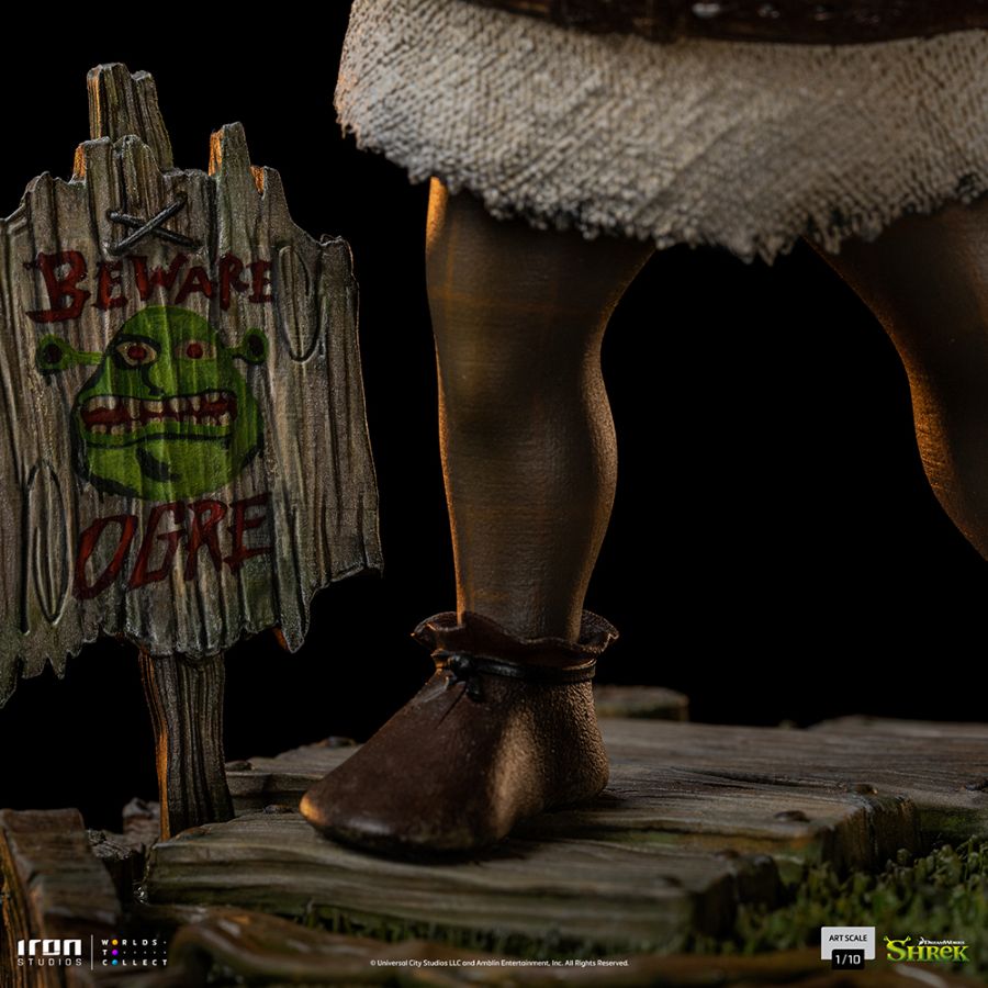 Image Pop Weasel - Image 6 of Shrek - Shrek, Donkey & Gingerbread Man Deluxe 1:10 Scale Statue - Iron Studios