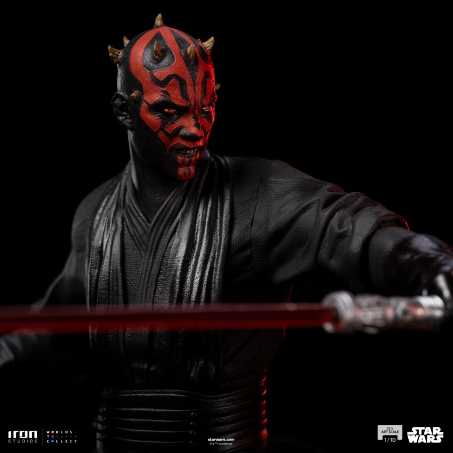 Pop Weasel - Image 10 of Star Wars - Darth Maul - Iron Studios - Statue - Image - Pop Weasel