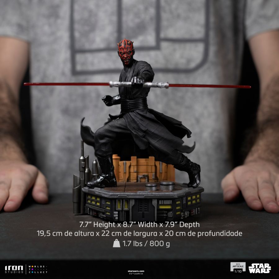 Pop Weasel - Image 15 of Star Wars - Darth Maul - Iron Studios - Statue - Image - Pop Weasel