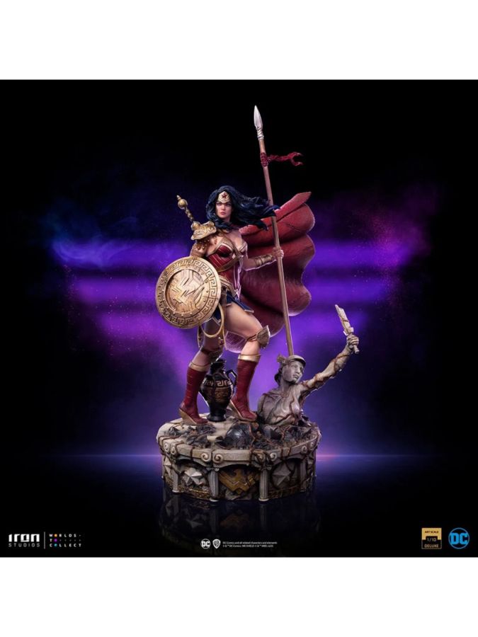 Image Pop Weasel - Image 2 of Wonder Woman - Unleashed 1:10 Scale Statue - Iron Studios - Statue - Image - Pop Weasel