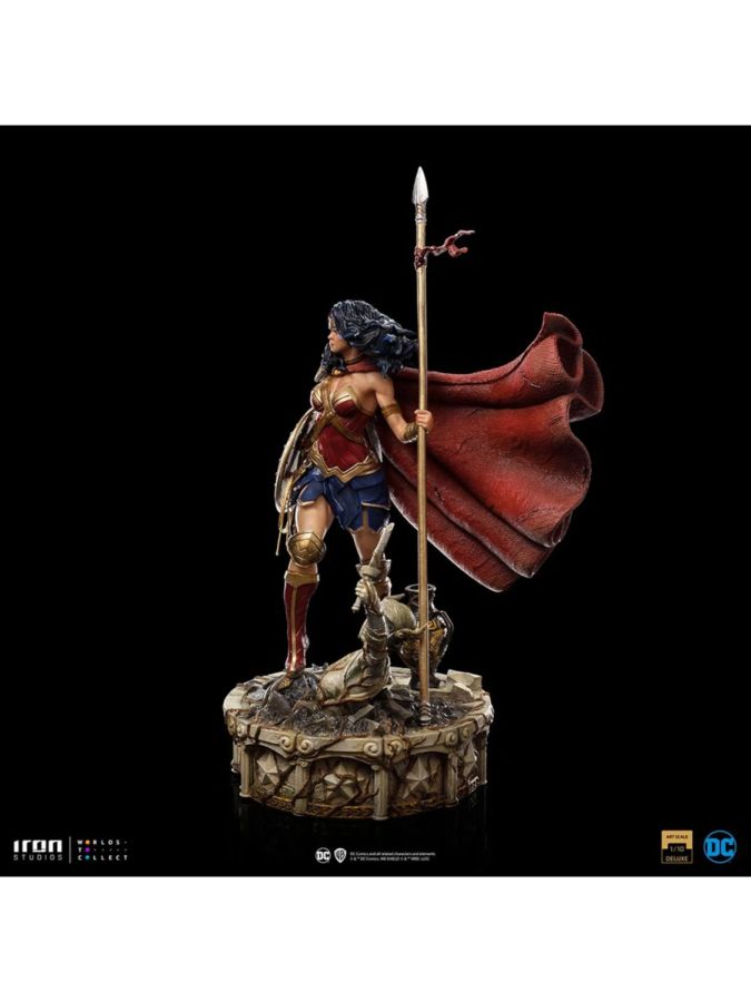 Image Pop Weasel - Image 4 of Wonder Woman - Unleashed 1:10 Scale Statue - Iron Studios - Statue - Image - Pop Weasel