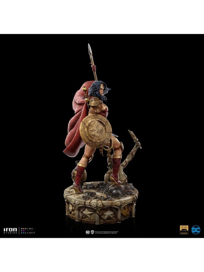 Image Pop Weasel - Image 6 of Wonder Woman - Unleashed 1:10 Scale Statue - Iron Studios - Statue - Image - Pop Weasel