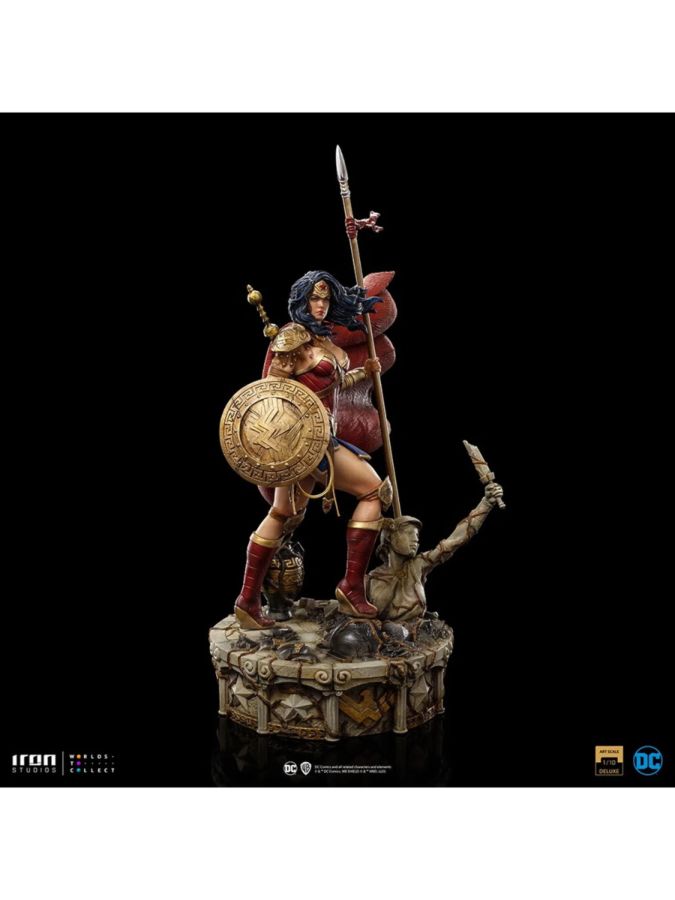 Image Pop Weasel - Image 7 of Wonder Woman - Unleashed 1:10 Scale Statue - Iron Studios - Statue - Image - Pop Weasel