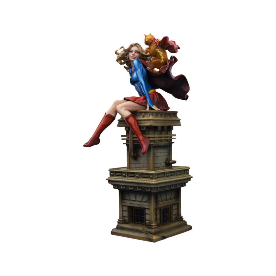 DC Comics - Supergirl Series 8 1:10 Scale Statue - Iron Studios - Statue - Image - Pop Weasel