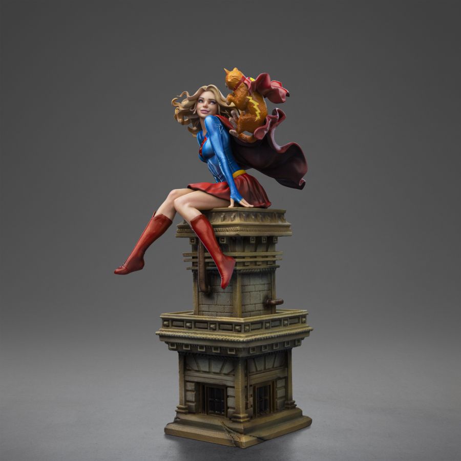 Image Pop Weasel - Image 2 of DC Comics - Supergirl Series 8 1:10 Scale Statue - Iron Studios - Statue - Image - Pop Weasel