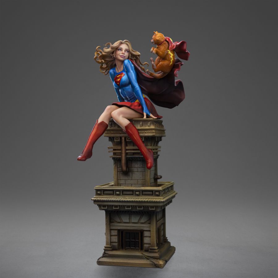 Image Pop Weasel - Image 3 of DC Comics - Supergirl Series 8 1:10 Scale Statue - Iron Studios - Statue - Image - Pop Weasel