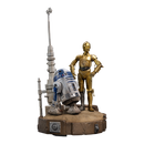 Pop Weasel Image of Star Wars - C-3PO & R2-D2 Deluxe 1:10 Scale Statue - Iron Studios