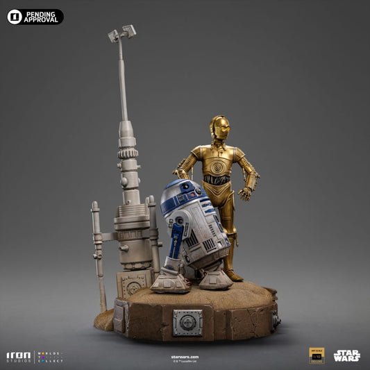 Pop Weasel - Image 2 of Star Wars - C-3PO & R2-D2 Deluxe 1:10 Scale Statue - Iron Studios