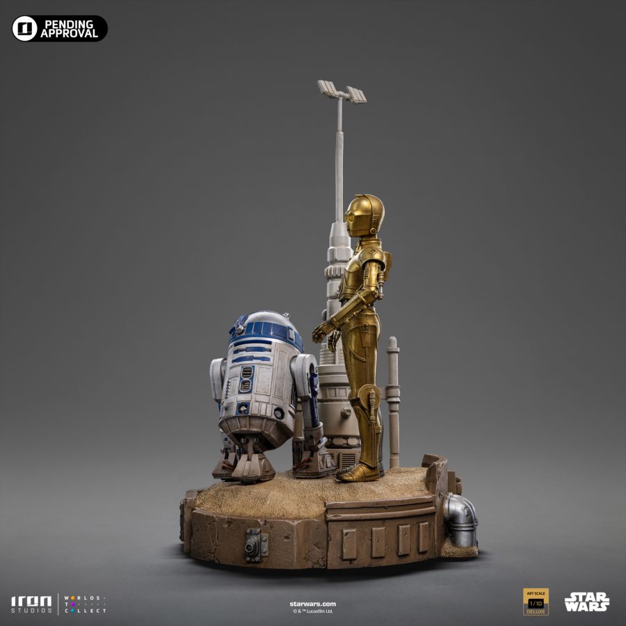 Pop Weasel - Image 4 of Star Wars - C-3PO & R2-D2 Deluxe 1:10 Scale Statue - Iron Studios - Statue - Image - Pop Weasel