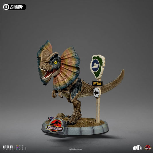 Pop Weasel - Image 2 of Jurassic Park - Dilophosaurus MiniCo Vinyl - Iron Studios