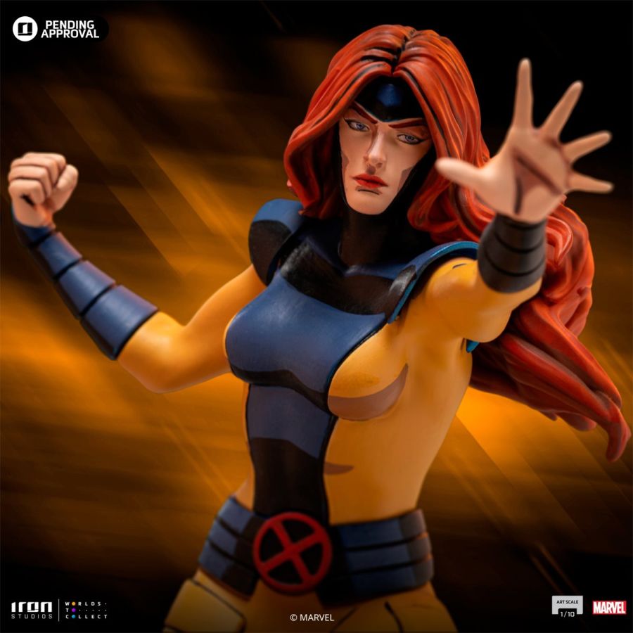 Pop Weasel - Image 8 of X-Men '97 - Jean Grey 1:10 Scale Statue - Iron Studios - Statue - Image - Pop Weasel