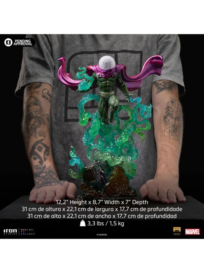 Image Pop Weasel - Image 7 of Spider-Man - Mysterio Deluxe 1:10 Scale Statue - Iron Studios - Statue - Image - Pop Weasel