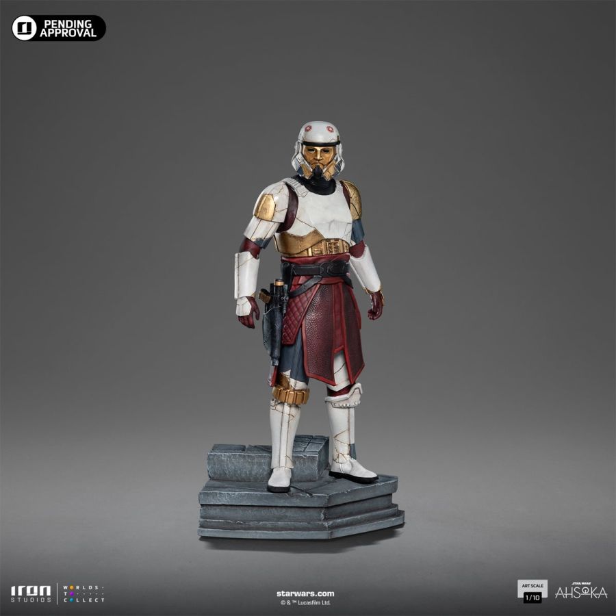 Pop Weasel - Image 2 of Star Wars: Ahsoka - Captain Enoch 1:10 Statue - Iron Studios - Statue - Image - Pop Weasel