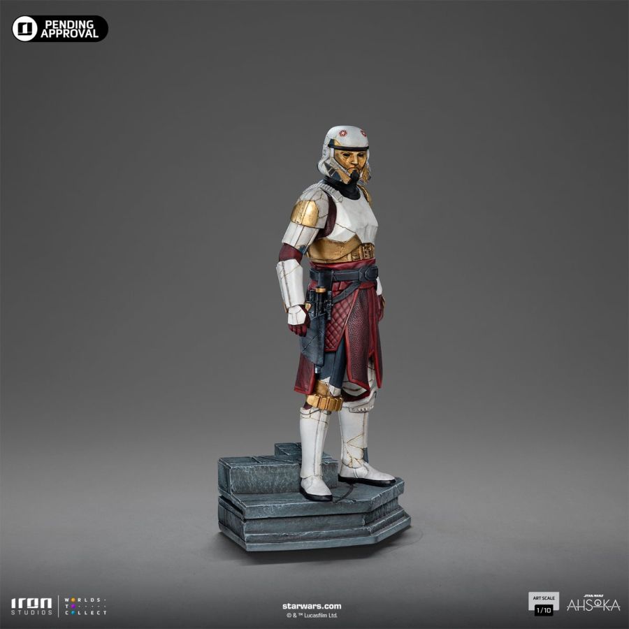 Pop Weasel - Image 3 of Star Wars: Ahsoka - Captain Enoch 1:10 Statue - Iron Studios - Statue - Image - Pop Weasel