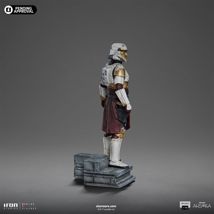 Pop Weasel - Image 4 of Star Wars: Ahsoka - Captain Enoch 1:10 Statue - Iron Studios - Statue - Image - Pop Weasel