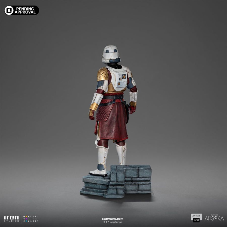 Pop Weasel - Image 5 of Star Wars: Ahsoka - Captain Enoch 1:10 Statue - Iron Studios - Statue - Image - Pop Weasel