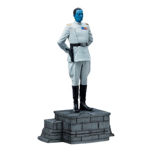 Pop Weasel Image of Star Wars: Ahsoka - Grand Admiral Thrawn 1:10 Statue - Iron Studios