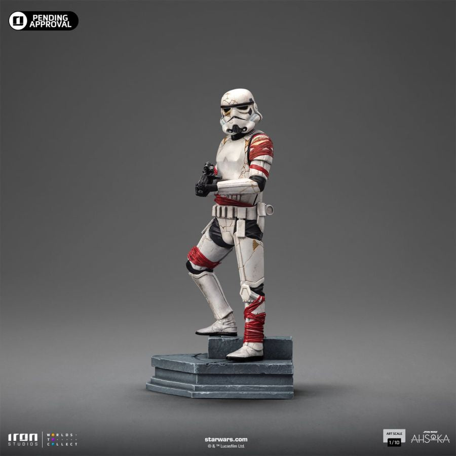 Pop Weasel - Image 2 of Star Wars: Ahsoka - Night Trooper 1:10 Statue - Iron Studios - Statue - Image - Pop Weasel