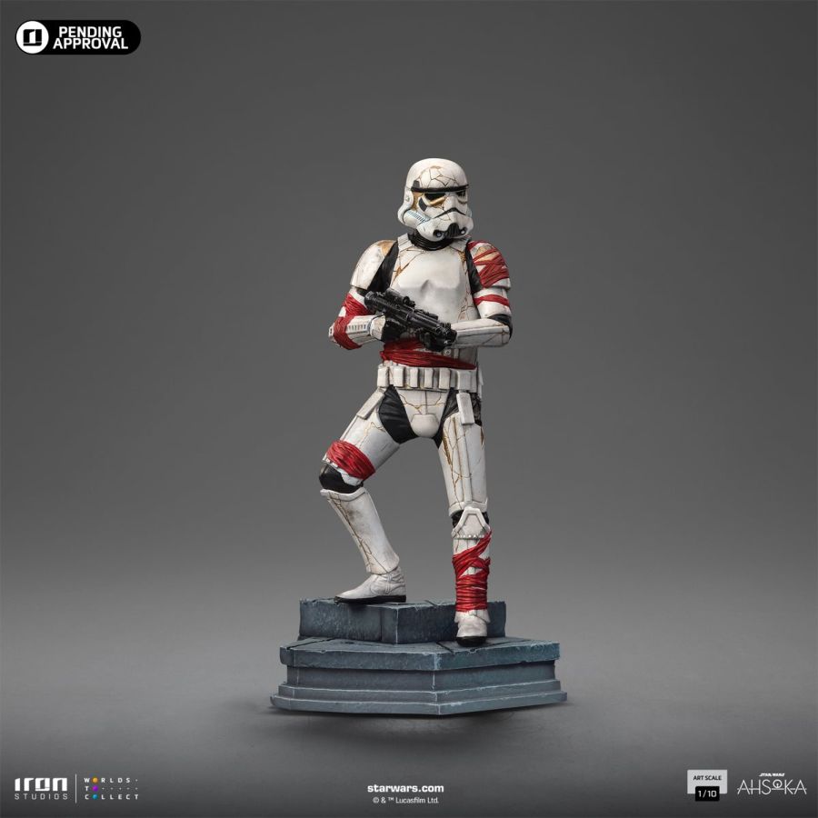 Pop Weasel - Image 3 of Star Wars: Ahsoka - Night Trooper 1:10 Statue - Iron Studios - Statue - Image - Pop Weasel