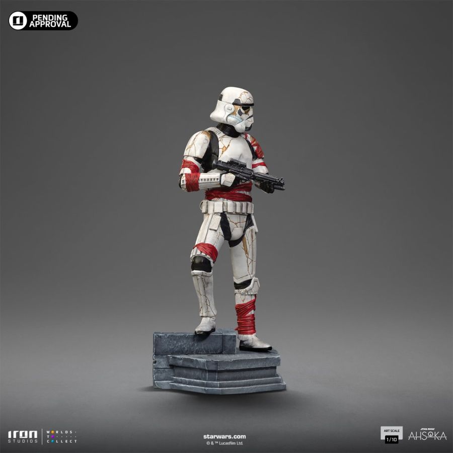 Pop Weasel - Image 4 of Star Wars: Ahsoka - Night Trooper 1:10 Statue - Iron Studios - Statue - Image - Pop Weasel