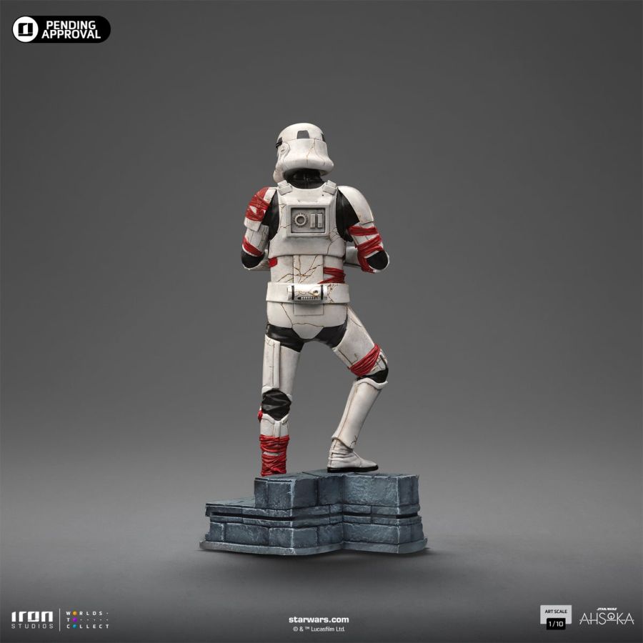 Pop Weasel - Image 5 of Star Wars: Ahsoka - Night Trooper 1:10 Statue - Iron Studios - Statue - Image - Pop Weasel