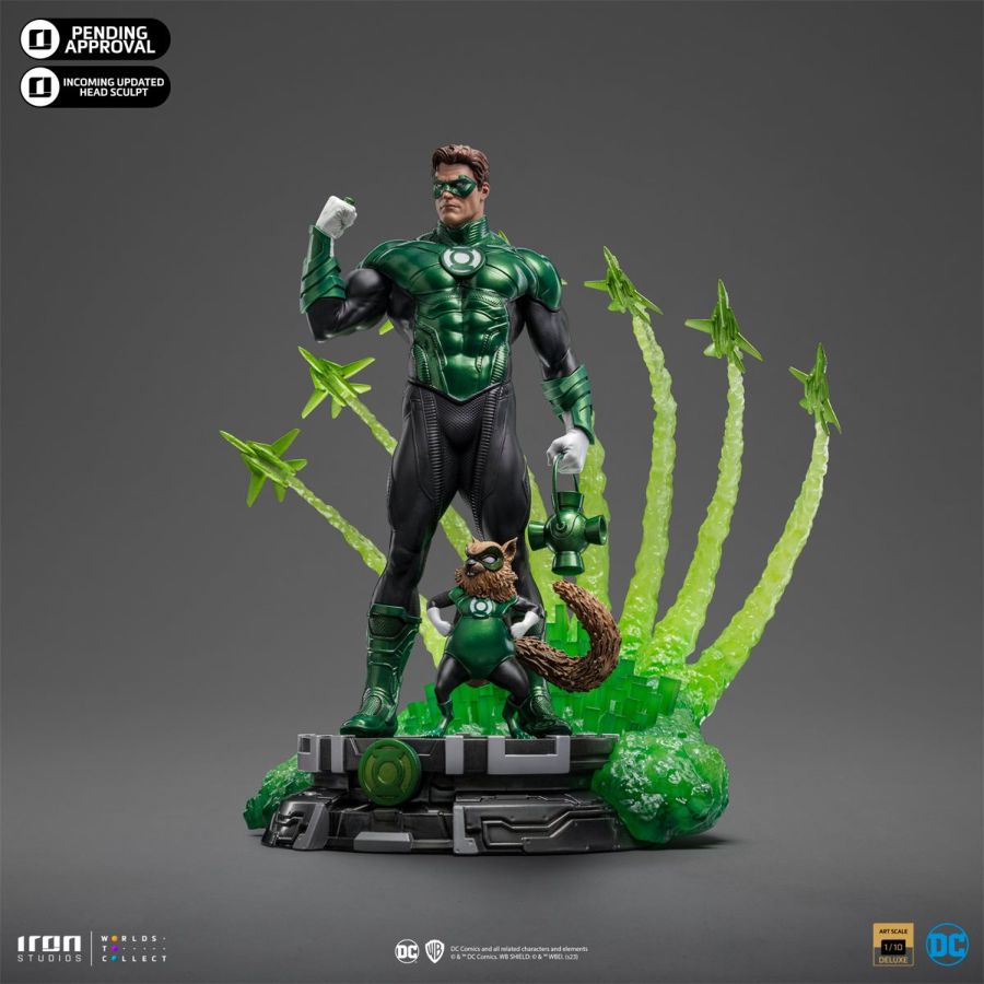 Pop Weasel - Image 2 of Green Lantern (comics) - Unleashed Deluxe 1:10 Scale Statue - Iron Studios - Statue - Image - Pop Weasel