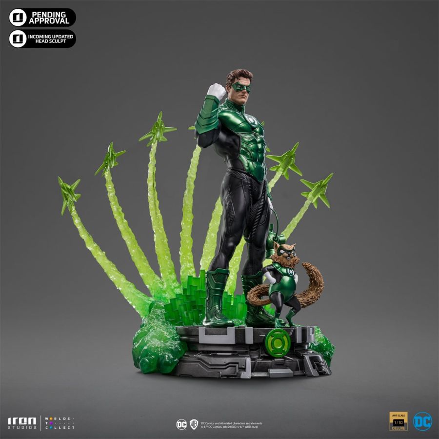 Pop Weasel - Image 4 of Green Lantern (comics) - Unleashed Deluxe 1:10 Scale Statue - Iron Studios - Statue - Image - Pop Weasel