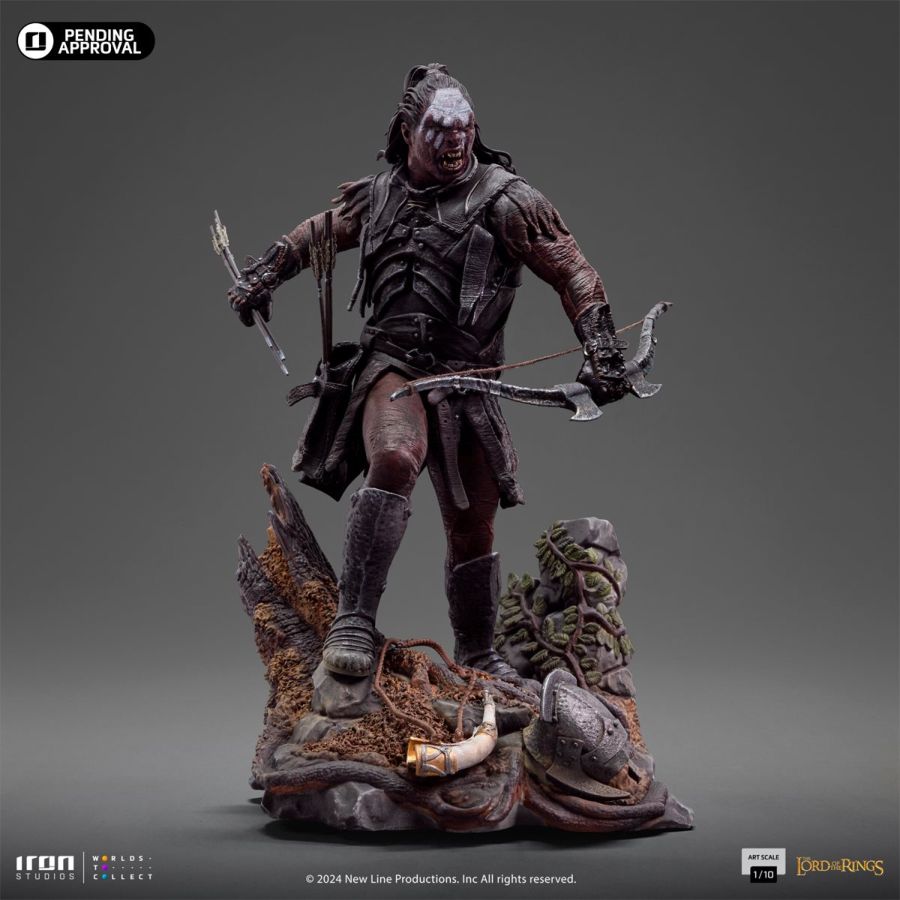 Pop Weasel - Image 2 of Lord of the Rings - Lurtz, Uruk-Hai Leader 1:10 Scale Statue - Iron Studios - Statue - Image - Pop Weasel