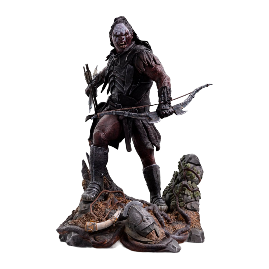 Pop Weasel Image of Lord of the Rings - Lurtz, Uruk-Hai Leader 1:10 Scale Statue - Iron Studios - Statue - Image - Pop Weasel