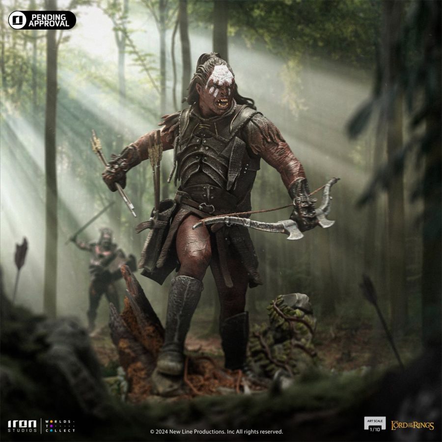 Pop Weasel - Image 7 of Lord of the Rings - Lurtz, Uruk-Hai Leader 1:10 Scale Statue - Iron Studios