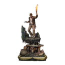 Pop Weasel Image of Indiana Jones - Indiana Jones Deluxe 1:10 Scale Statue - Iron Studios