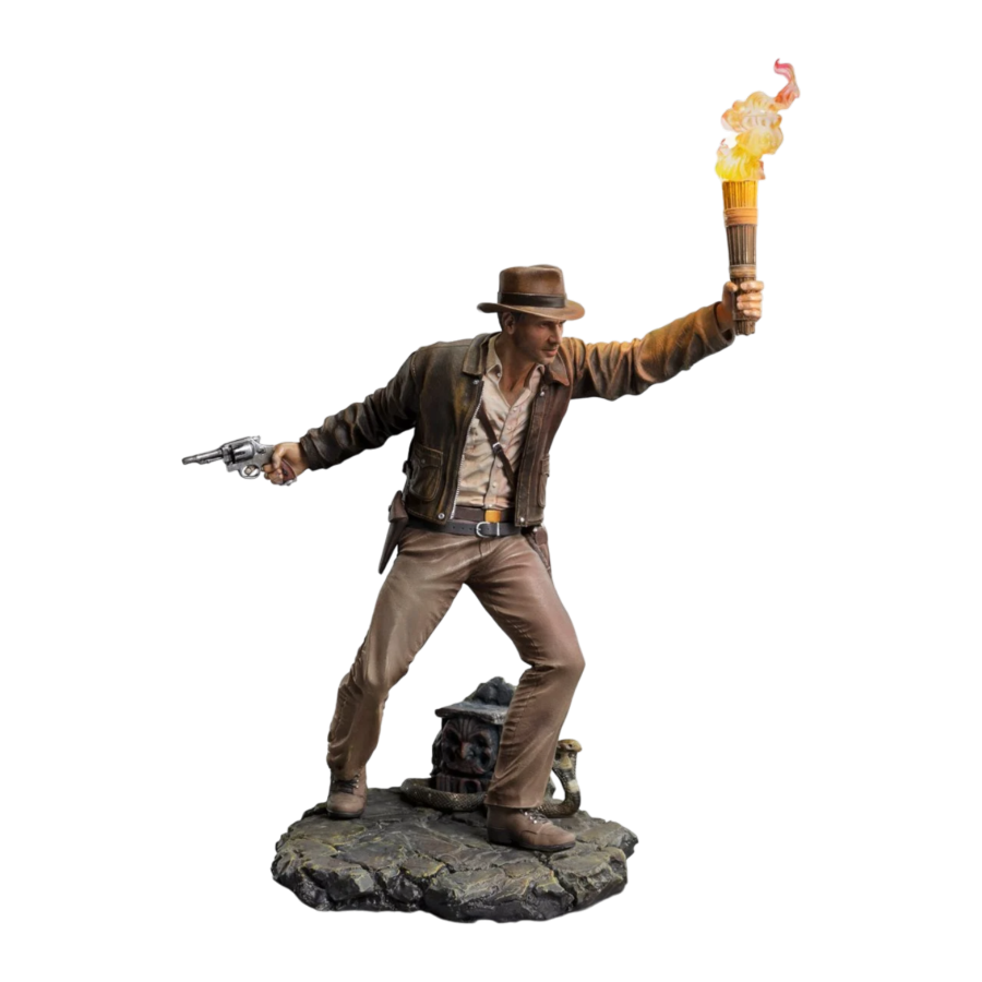 Pop Weasel Image of Indiana Jones - Indiana Jones 1:10 Scale Statue - Iron Studios - Statue - Image - Pop Weasel