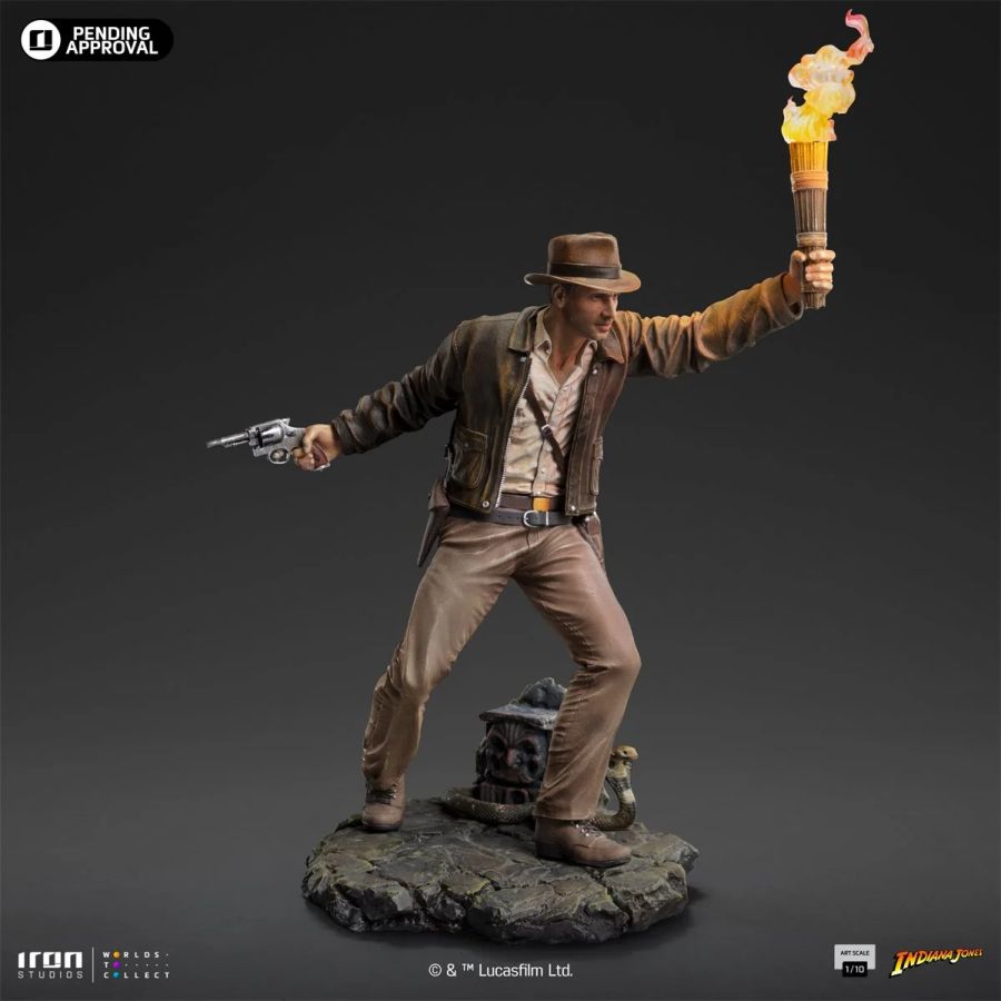 Pop Weasel - Image 2 of Indiana Jones - Indiana Jones 1:10 Scale Statue - Iron Studios - Statue - Image - Pop Weasel