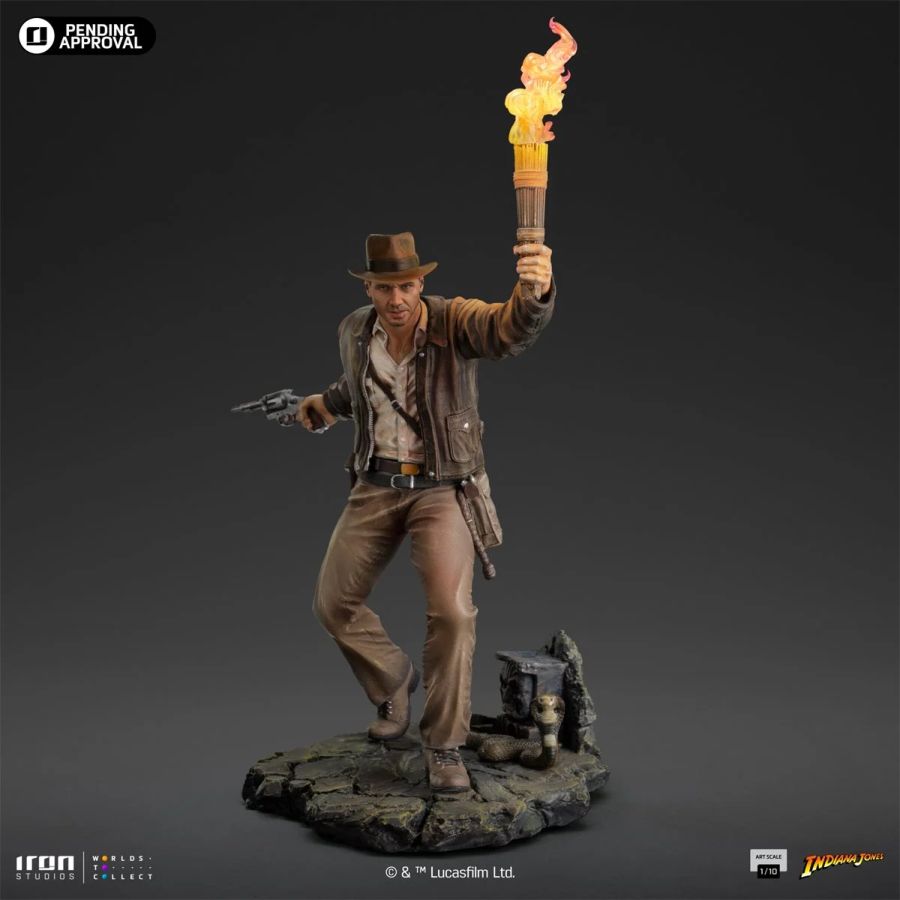 Pop Weasel - Image 3 of Indiana Jones - Indiana Jones 1:10 Scale Statue - Iron Studios - Statue - Image - Pop Weasel