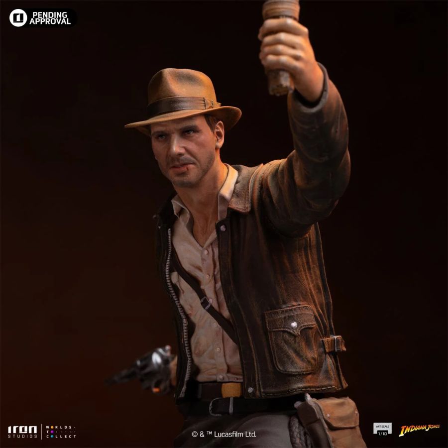 Pop Weasel - Image 4 of Indiana Jones - Indiana Jones 1:10 Scale Statue - Iron Studios - Statue - Image - Pop Weasel