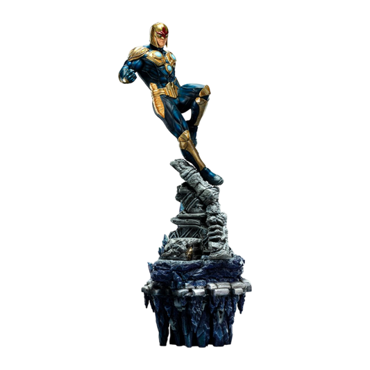 Pop Weasel Image of Marvel - Nova Deluxe 1:10 Scale Statue - Iron Studios