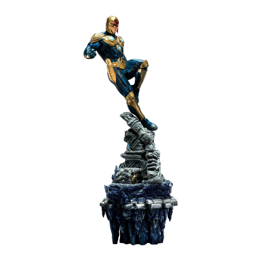 Pop Weasel Image of Marvel - Nova Deluxe 1:10 Scale Statue - Iron Studios - Statue - Image - Pop Weasel