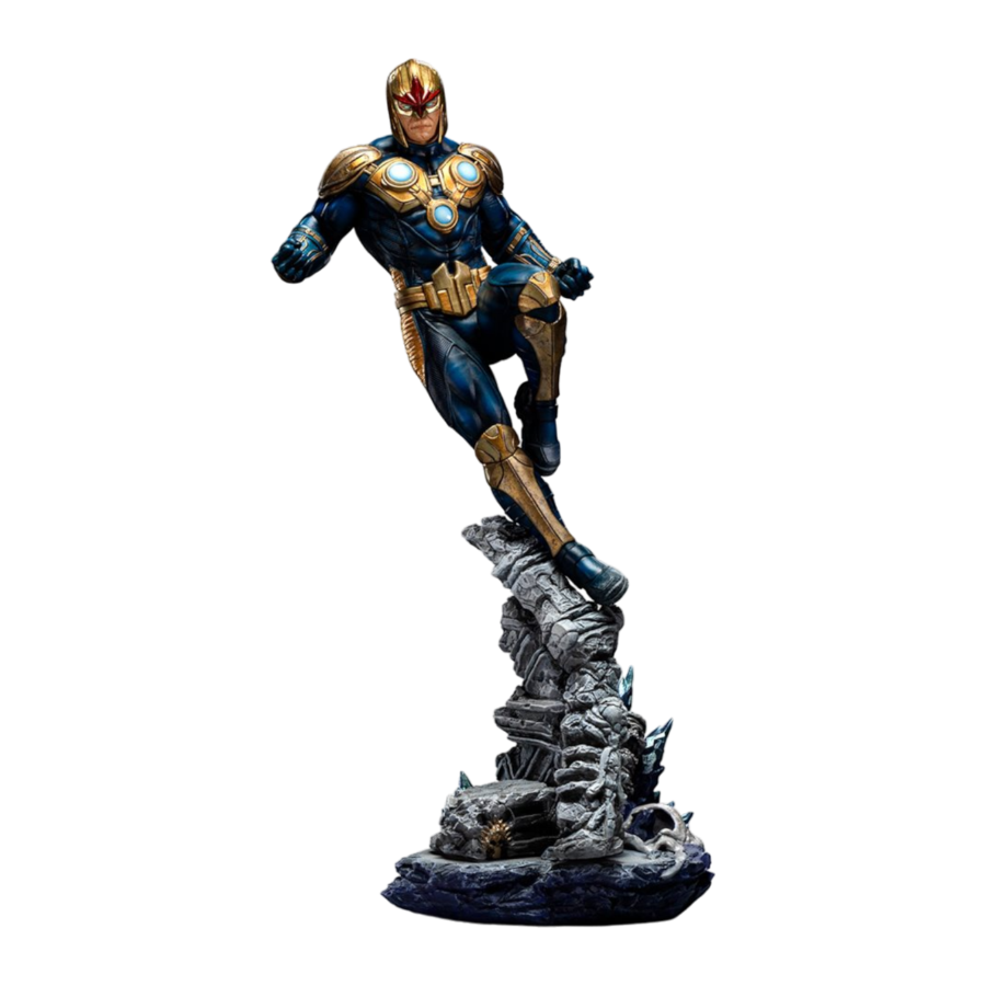 Marvel - Nova 1:10 Scale Statue - Iron Studios - Statue - Image - Pop Weasel