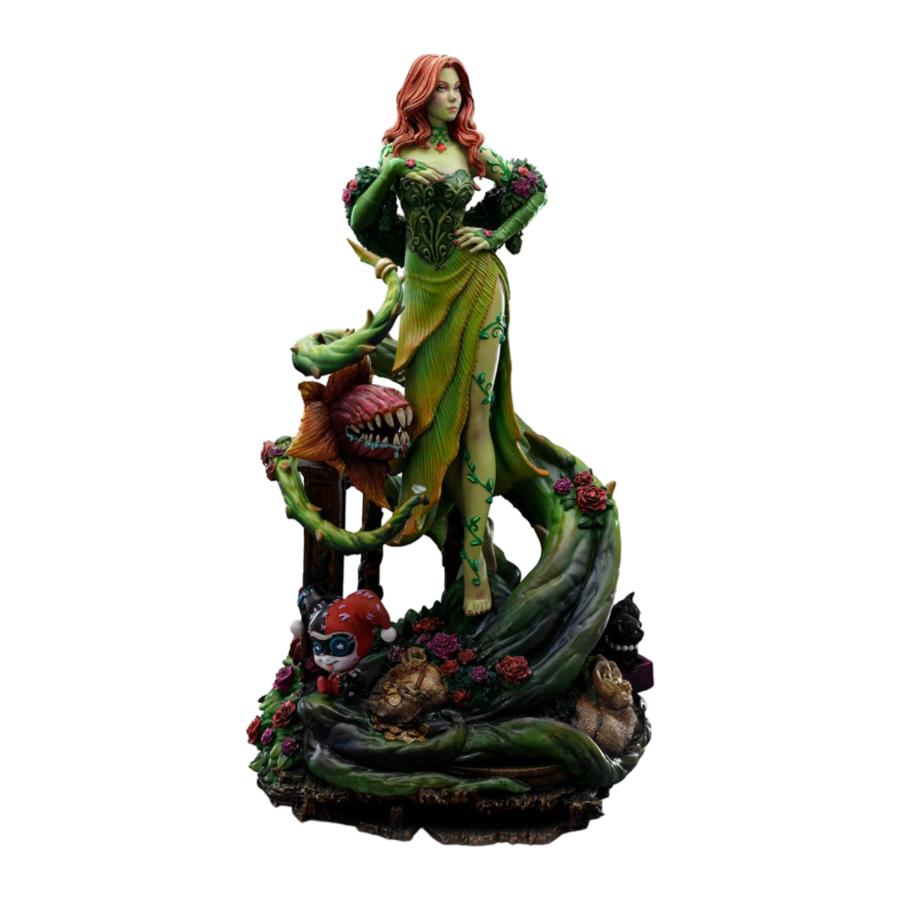 Pop Weasel Image of Batman - Poison Ivy (Gotham City Sirens) Deluxe 1:10 Scale Statue - Iron Studios - Statue - Image - Pop Weasel